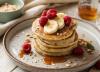 طرز تهیه پنکیک رژیمی بدنسازی با 5 دستور ساده، سریع و سالم